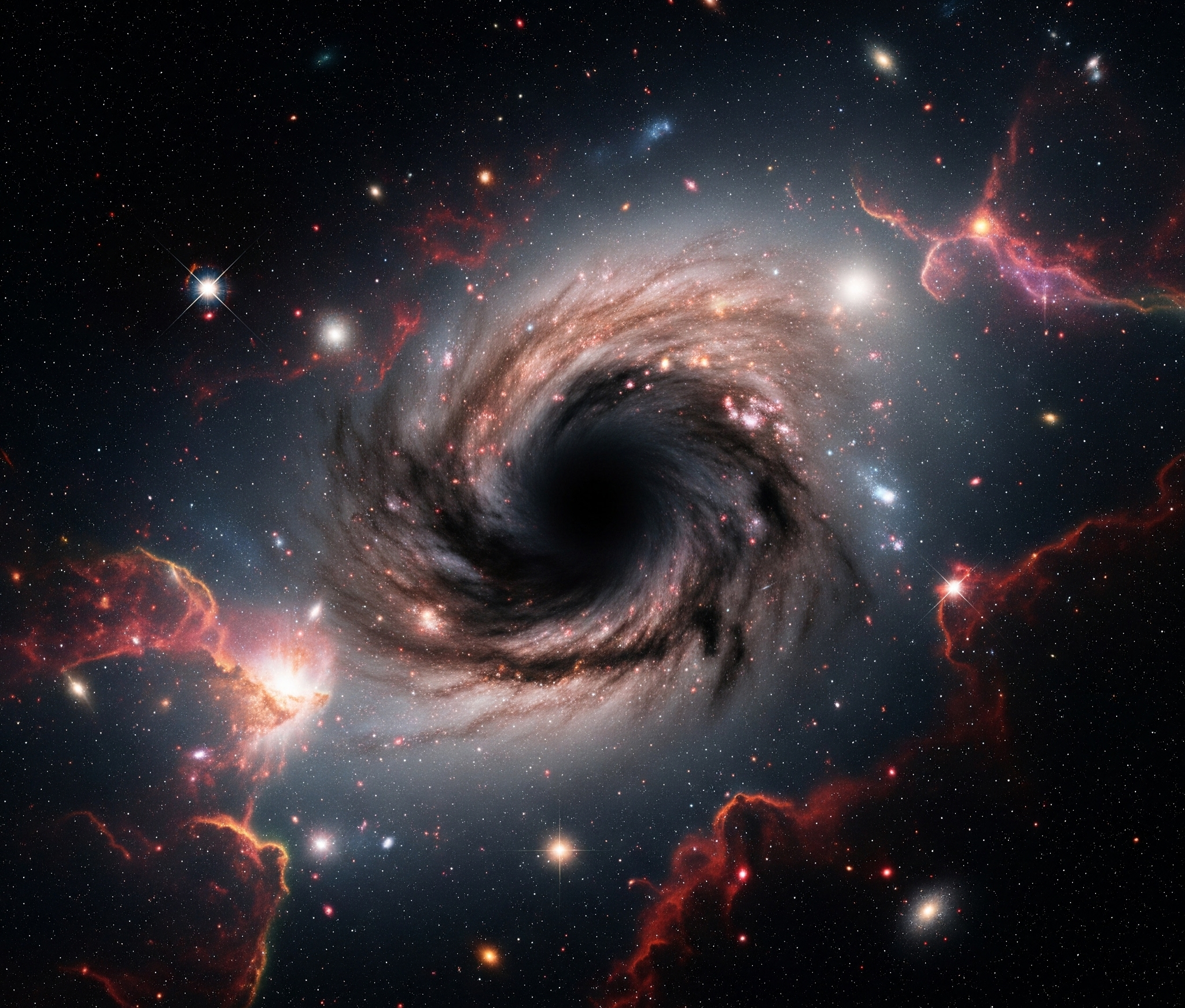 Ancient forces awakening in the galactic depths